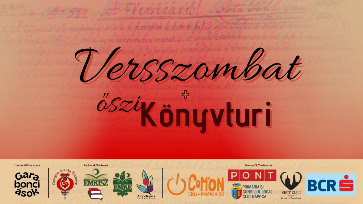 Versszombat + őszi Könyvturi 2022